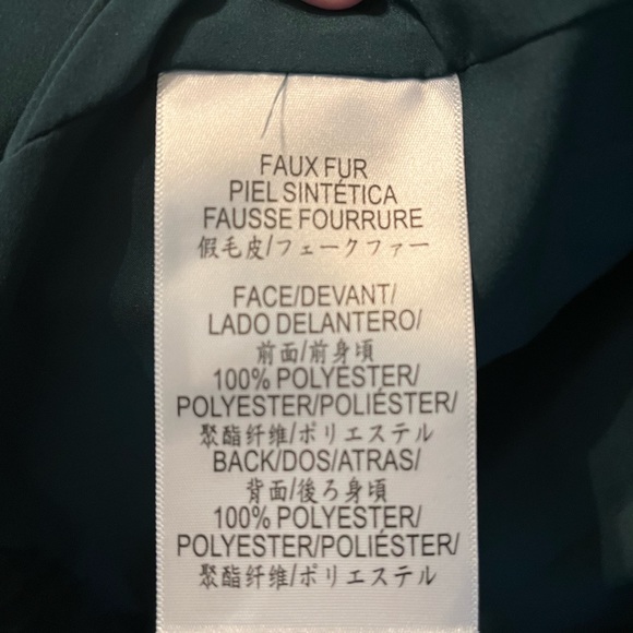 Ladies XL BCBGMAXAZRIA Emerald Faux Stroller - Picture 5 of 6